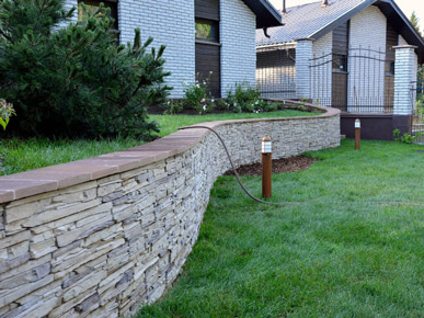 благоустройство территории участка загородного дома