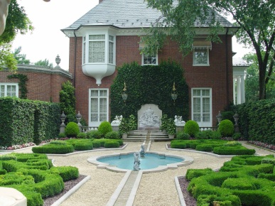 французский стиль в ландшафтном дизайн