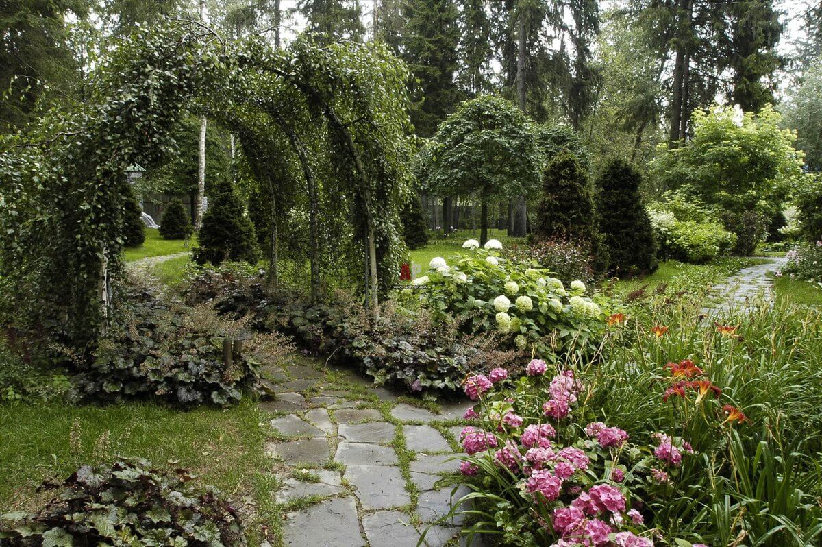 Пейзажный стиль садового участка — особенности создания английского сада