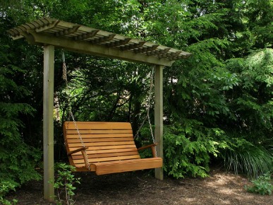 использование пергол в дизайне на даче