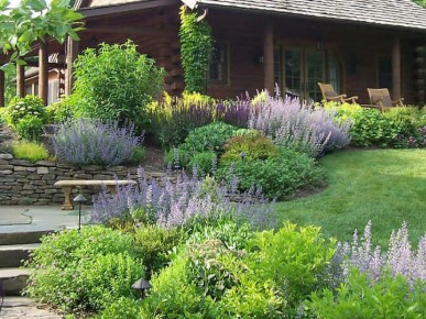 природный стиль в ландшафтном дизайне