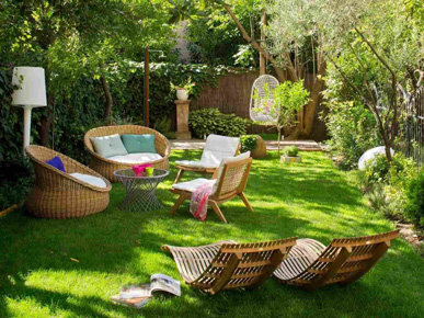 участок в ретро стиле