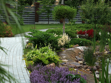 дизайн ретро сада