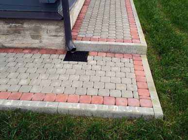 Монтаж дорожного бордюра