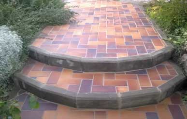 устройство ступеней из тротуарной плитки цена