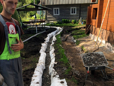 Дренажные работы