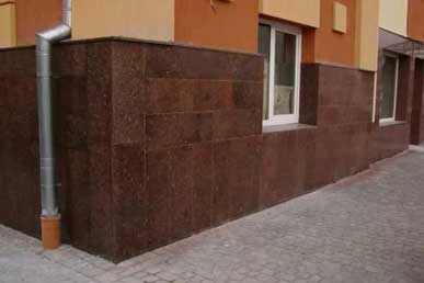 Облицовка гранитом в СПб