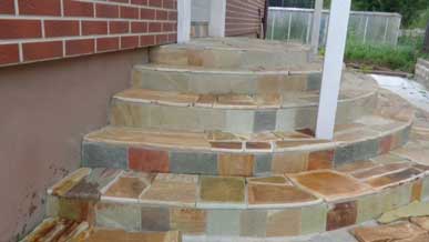 Отделка златолитом