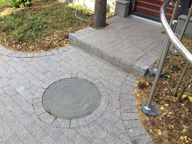 Гранитное мощение в СПб