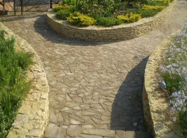 мощение известняком цены