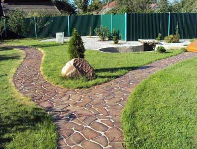 цена на мощение песчаником