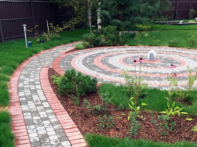 Мощение дорожек в СПб