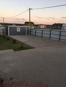 Мощение тротуарной плиткой в СПб